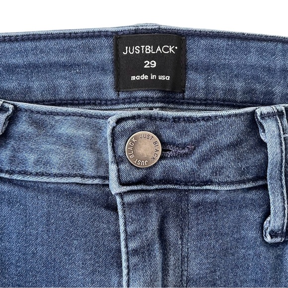 Just Black Denim Jeans Skinny Premium Pants - Picture 4 of 8